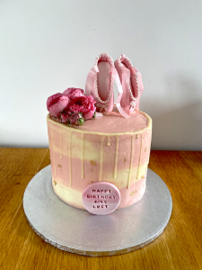 Pink Birthday Cake