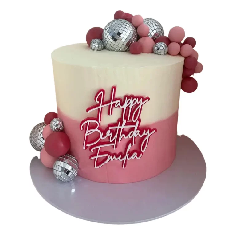 Disco Pink Cake
